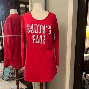 Victoria's‎ Secret Santa's favorite Sleep Shirt/ nighty Knitwear